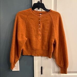 Free People Porta Cashmere Henley